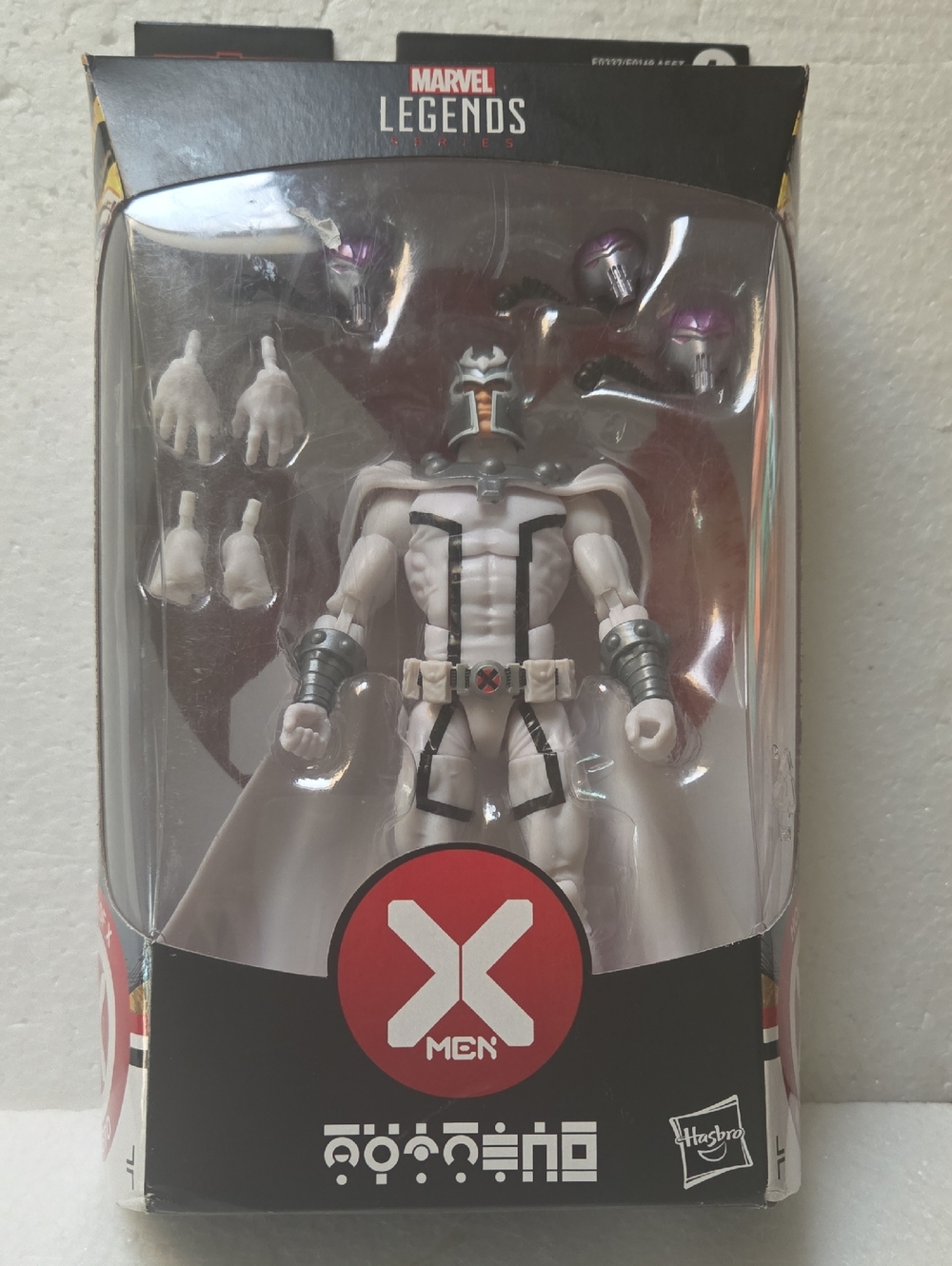 Hasbro Marvel Legends White and Black X-Men Cloaked Figure